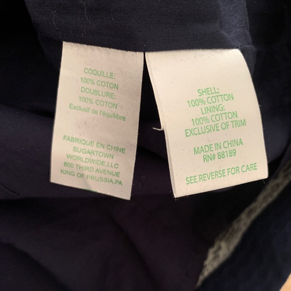 Lilly Pulitzer Sasha Dress Navy - Picture 9 of 14